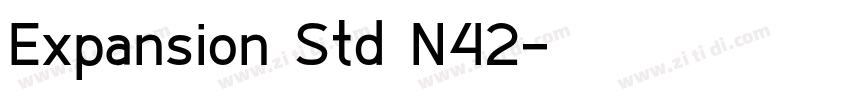 Expansion Std N42字体转换